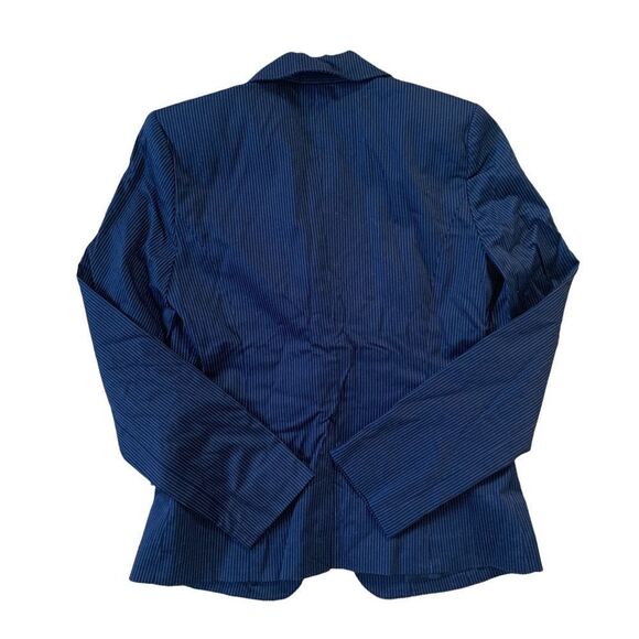 Reitmans Petites Dark Navy Blazer Size 4 - Picture 4 of 9